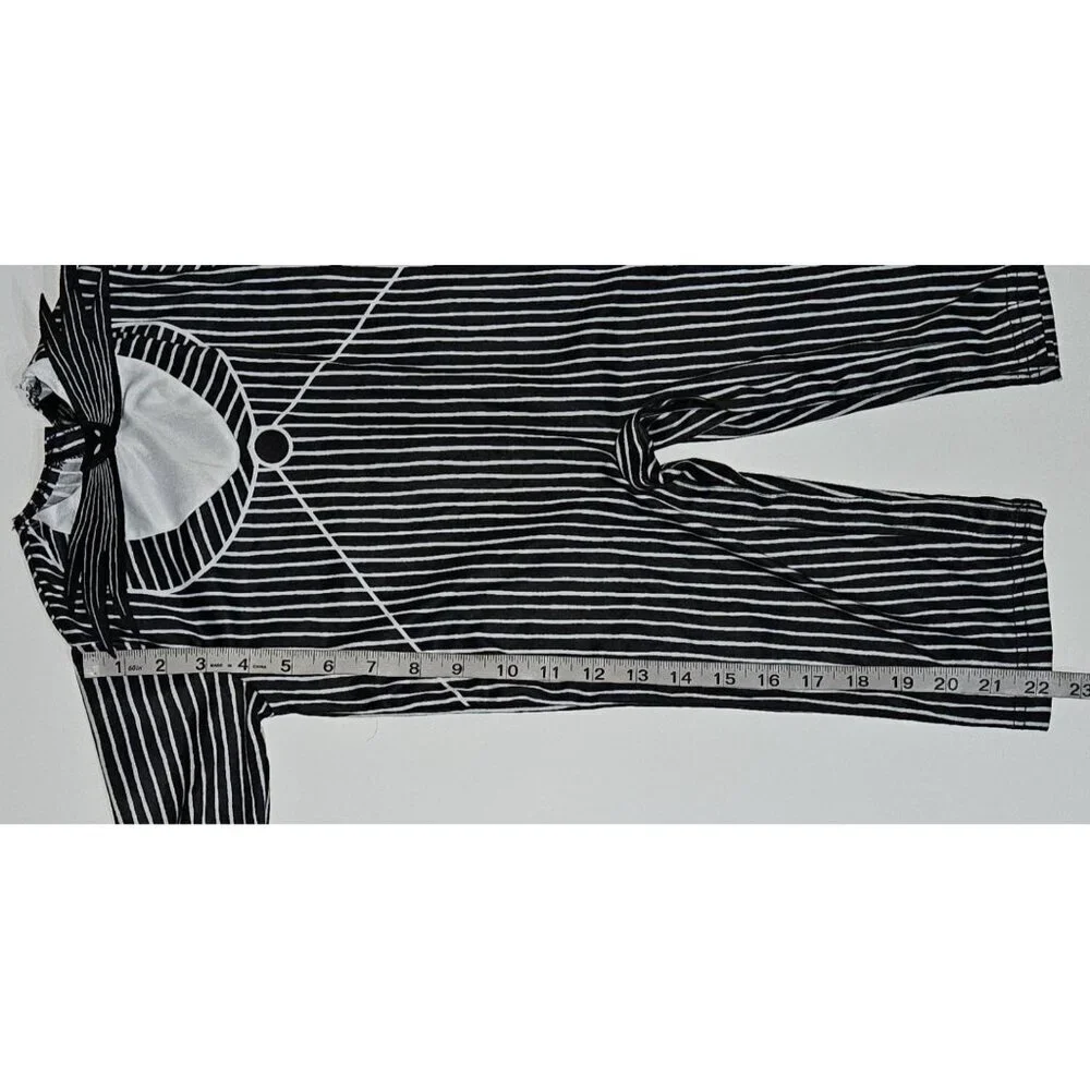 Disney Jack Skellington 2 pc Halloween Costume Baby 6-12 Months Hat Jumpsuit